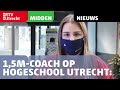 1,5m-coach op Hogeschool Utrecht: 'Als we het vragen schuift iedereen een stoeltje op' [RTV Utrecht]