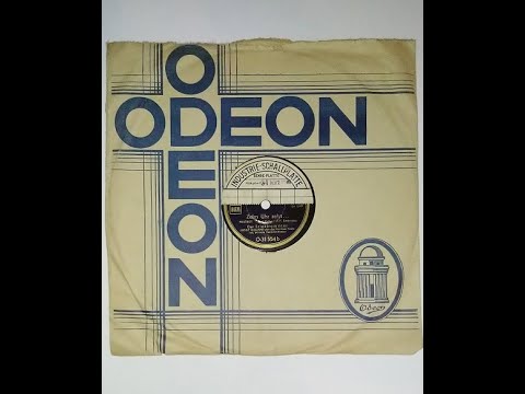 DER TRICKTROMMLER  "Zehn Uhr zehn"  Deutsche 78er ODEON 1939 Swing