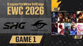 【EWC/EsportsWorldCup】SHG VS TSW GAME1【SHG Evi】