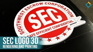 Southwest Escrow Corporation – SEC logo 3D Rendering and Printing