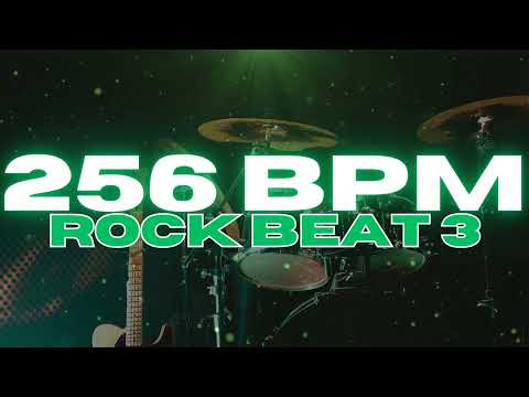 256 BPM - Rock Drum Beat - Loop 3