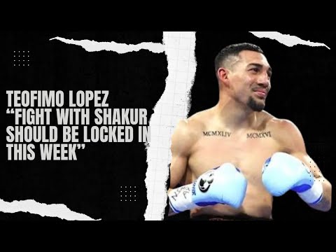 “Teofimo Lopez Reveals Why Shakur Stevenson Fight Is Delayed – Full Breakdown”