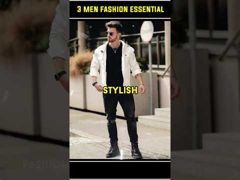 🔥3 Mens Fashion Essential |  #shorts #fashionessentials #menfashion