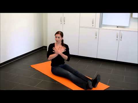 Übung der Woche Ausgabe 47 - Kräftigung der schrägen Bauchmuskulatur