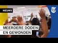 Eerste beelden schietpartij in winkelcentrum VS