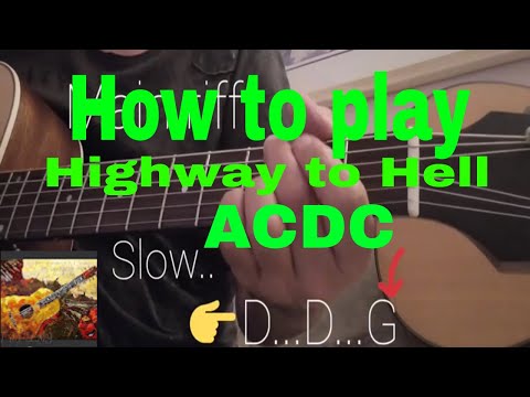 How to play/Highway to Hell/ ACDC/Chords