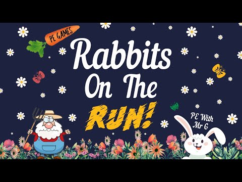 Spring PE Games: Rabbits On The Run!