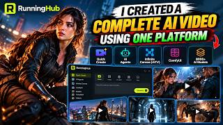 I Created a Complete AI Video Using ONE Platform | RunningHub AI