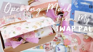 Opening Stationery Swap Mail - Indonesia