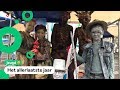 Deze kinderen zijn levend standbeeld (in de regen!)