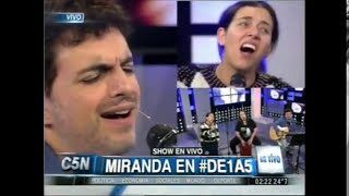 Fotos - Miranda! ( acústico en C5N)