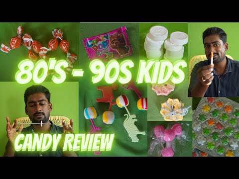 80's & 90's Kids Period Candy Tasting by Gautham Vlogs | A 90s Kid Memories