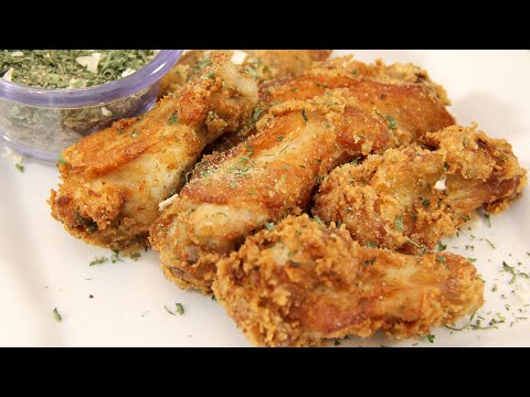 Crispy Ranch Chicken Wings Recipe