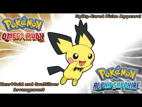 Spiky-Eared Pichu Appears! (HGSS) - Pokémon XY / ΩRαS Unofficial Music