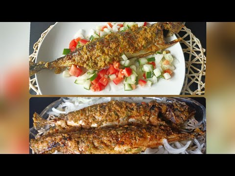Oven roasted Mackerel 🐟 Poisson Maquereau rôti au four #Simple&tastyrecipe ~ Priorité Cuisine