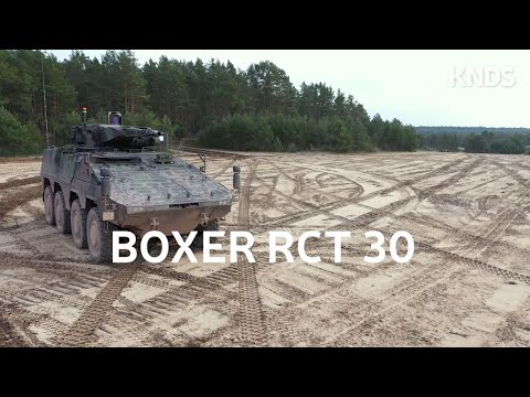 BOXER RCT30: The most advanced 8x8 wheeled armored personnel carrier in the world