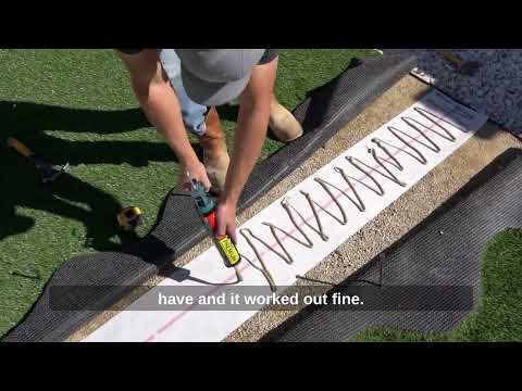 Gluing Turf Seams | How to Install Artificial Turf