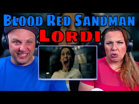 REACTION TO Lordi "Blood Red Sandman" | THE WOLF HUNTERZ REACTIONS