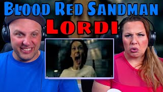 REACTION TO Lordi &quot;Blood Red Sandman&quot; | THE WOLF HUNTERZ REACTIONS