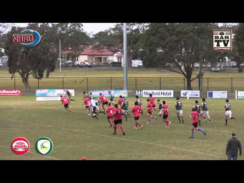 2015 NHRU Round 17 Premier 2 Highlights - Waratah v Merewether Carlton
