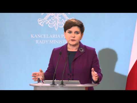 Premier Beata Szydło: Polscy obywatele są bezpieczni