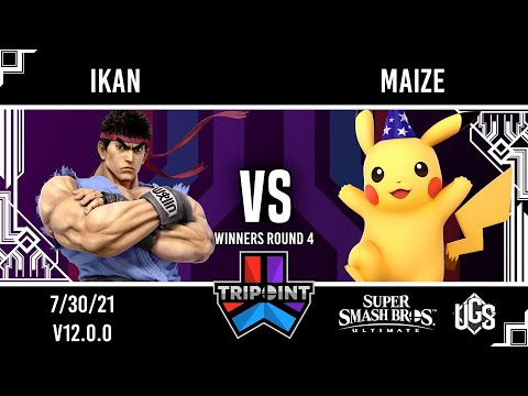 Tripoint Smash 107 - Winners Round 4 - Ikan(Ryu) Vs. Maize(Pikachu)