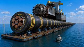 How Giant Machines Bury the Cables That Power Offshore Wind Farms. Offshore Engineering Documentary