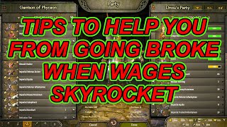 Bannerlord Tips To Help You From Going Broke When Wages Skyrocket 1.9 Valid  | Flesson19