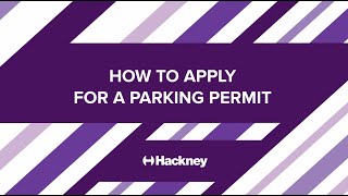 How to apply for a parking permit