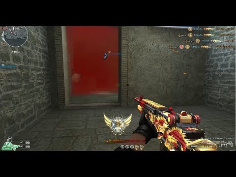 CrossFire - M14EBR-Divine Dragon Gameplay ►Knockdown Funny Moments◄