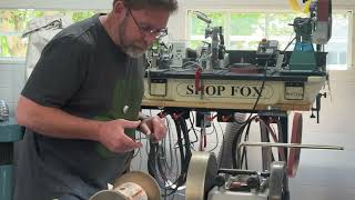🔪 Sharpening a Shun Chisel Grind Knife on the TSPROF K03 and we we cut test SLOW #knifesharpening