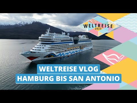 AIDAsol Weltreise Vlog 1 | Von Hamburg nach San Antonio