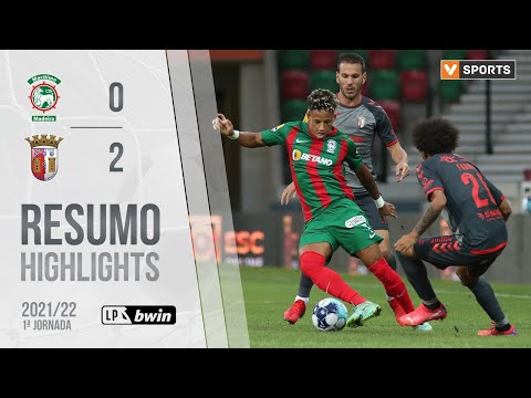Highlights | Resumo: Marítimo 0-2 SC Braga (Liga 21/22 #1)