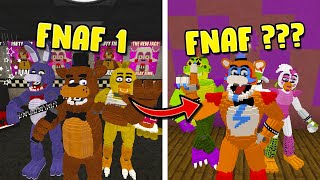 Best FNAF 1-8 Maps for Minecraft PE / BE (No 3)