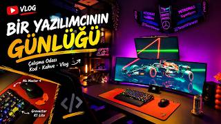 Bir Yazılımcının Evden Çalışma Günü 💻 | Odam, Setup'ım ve Rutinim VLOG