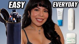 Minimal Everyday Beauty Routine + Wear Test | Skincare & Trestique Makeup Review