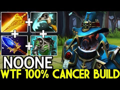 NOONE [Kunkka] WTF 100% Cancer Build Super Mid 7.22 Dota 2