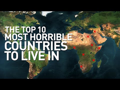 Top 10 Worst Countries to Live In