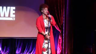 Tina Campbell Singing 'Too Hard Not To' At Premiere of MARY MARY: The Final Season