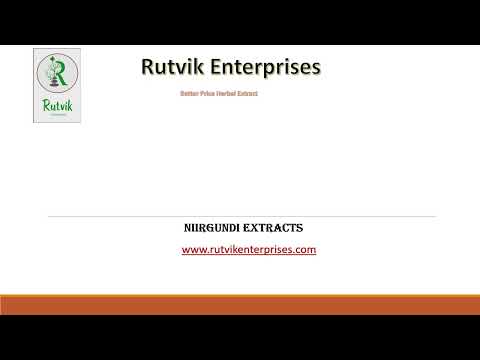Nirgundi Extracts/Vitex Nirgundo Extract