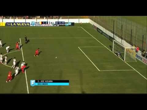 Gol de Vizcarra. Boca Unidos 1 - All Boys 0. Fecha 9. B Nacional 2015. FPT.