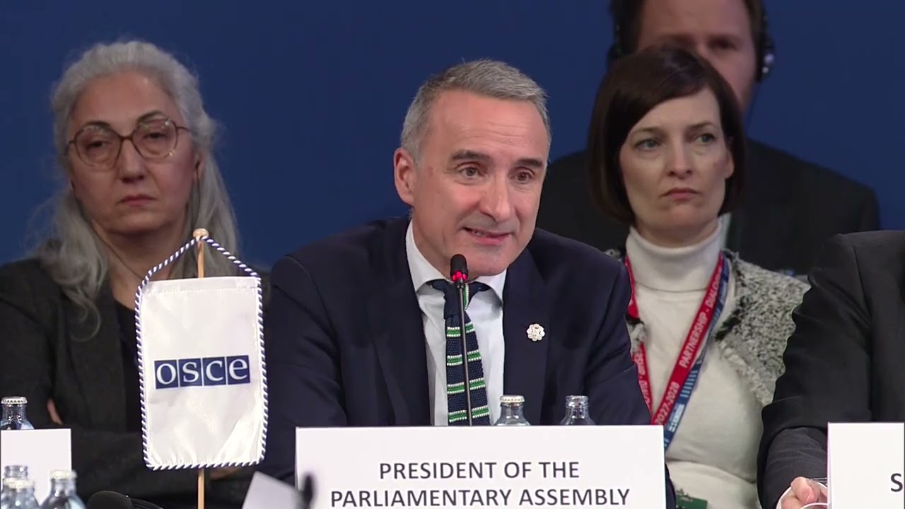 President Pere Joan Pons' address to the OSCE 32nd Ministerial Council, Vienna, 4 December 2025