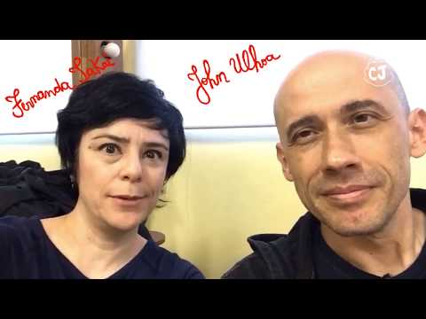 Fernanda Takai e John Ulhoa, sou fã de Pato Fu | Canal do Júlio