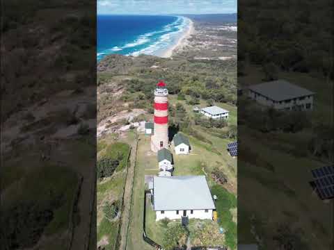 Lighthouse's Guiding Light Cape Moreton's Coastal Majesty #shorts