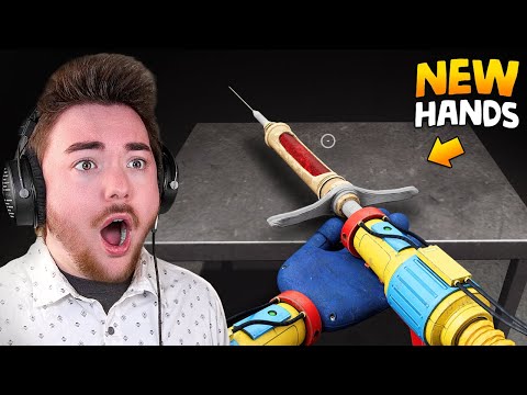 NEW INSANE HANDS MOD!!! (Knife, Syringe,Toilet Paper) | Poppy Playtime Chapter 4 Gameplay (Mods)