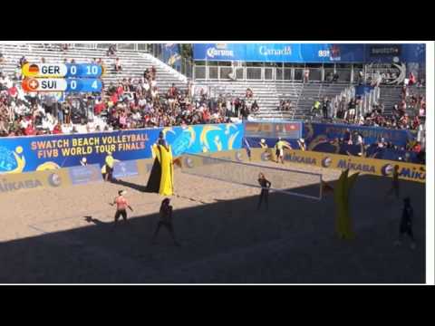 Ludwig/Walkenhorst-GER-Heidrich/Zumkehr SUI-SWATCH FIVB WORLD TOUR FINALS-Pool B