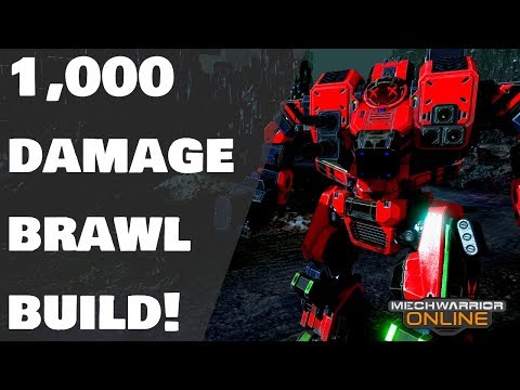 MWO - OMG!!! This build is so good! 1000 dmg Brawler Insane
