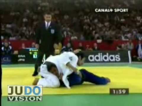 JUDO 2006 Tournois de Paris: Joao Derly (BRA) - Hiroyuki Akimoto (JPN)
