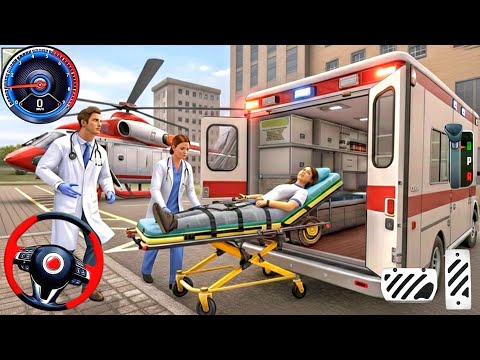 Best Police Ambulance Rescue Driving Simulator 911 US Emergency Ambulance 2026 Android Gameplay