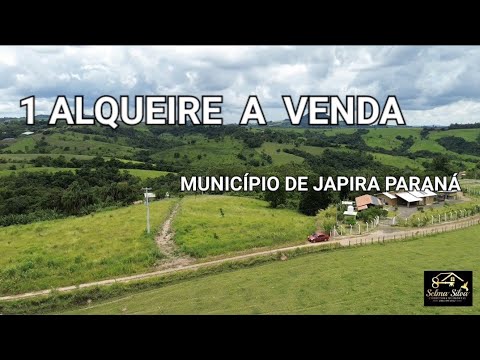1 ALQUEIRE A VENDA COM AGUA SANEPAR NO MUNICÍPIO DE JAPIRA PARANÁ 